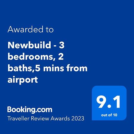 Newbuild - 3 Bedrooms, 2 Baths,5 Mins From Airport Edinburgh Exterior photo